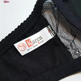 ست شورت و سوتین زنانه مدل فنردار مشکی کارنا رز کد 5170-2020