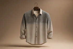 پیراهن راه راه میله ای سنگشور فوق‌العاده جذاب ترند 2025