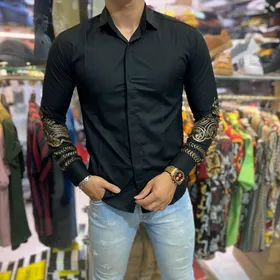 پیراهن خاص مردانه طلاکوبی شده
