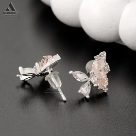 گوشواره طرح پروانه Butterfly Earrings SP1