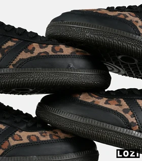 کفش کتانی زنانه پلنگی ADIDAS Samba