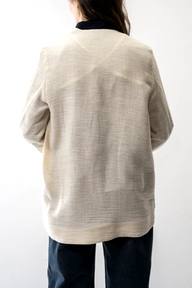 مانتو جیب‌دار لینن زنانه