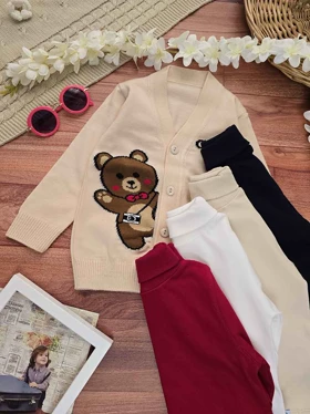 بلوز یقه اسکی بچگانه