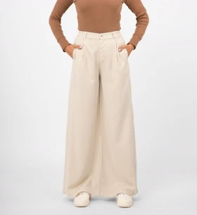 شلوار بگ سیلک رویال استخوانی