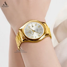 ساعت طلایی نیوی فورس Naviforce NF5059GW