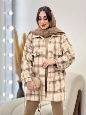 شکت چهارخونه جیب نما جانان