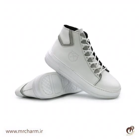 کتانی ساق‌دار چرم زنانه mrc1122-08