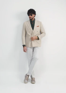 کت دبل برست پشمی 2520206