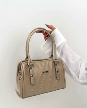 کیف زنانه دوشی مدل KF-7851 (موکا)