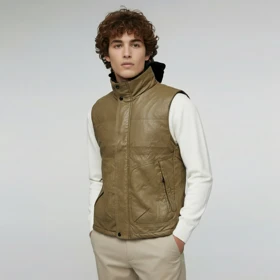 پافر کلاهدار چرم FLSZ2553