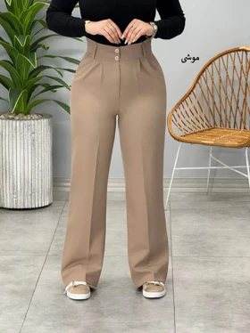 3966-شلوار باربی واید