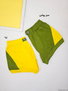 شورت مردانه نیم پا نخی کمر لیفه‌ای آداک Adak