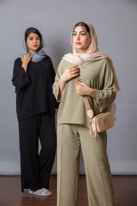 مانتو شلوار کنفی کراش