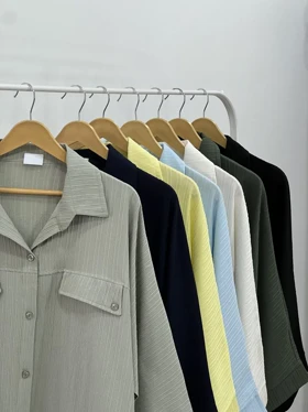 مانتو دکمه دار برکه 9