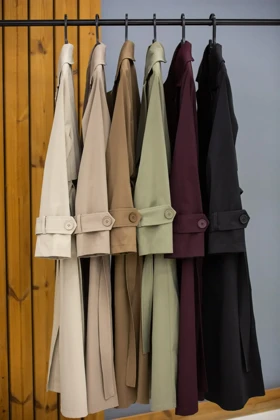 بارانی پارکا بلند sisi