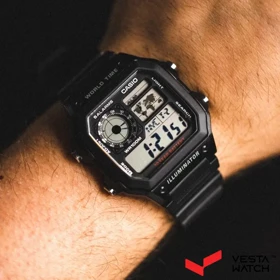 ساعت مچی مردانه کاسیو CASIO مدل AE-1200WH-1A