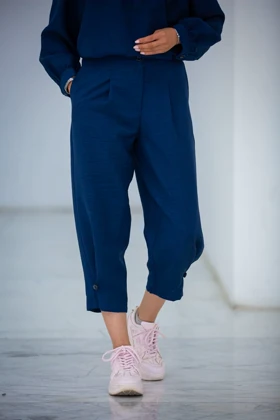 مانتو شلوار سینه چین حوا