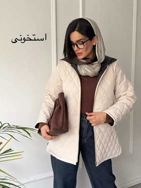 کاپشن زنانه کلاهدار آستردار ونوس **