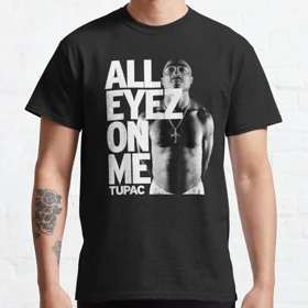 تیشرت لانگ 2PAC طرح All Eyez On Me Classic T-Shirt کد 190251