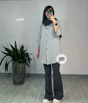 مانتو لینن صدف