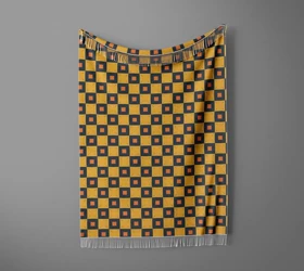 شال مبل ریش دار sofa shawl 100