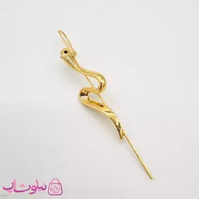گوشواره زنانه کراس طرح مار