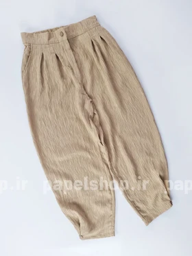 شلوار بامبو دم پا دکمه