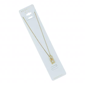 گردنبند زنانه مدل تیفانی نگینی