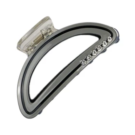 کلیپس مو زنانه مدل نگین‌دار D