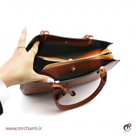 کیف چرم مجلسی زنانه mrc1821