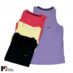 تاپ ورزشی زنانه نایک پارچه اسپان کد 1203