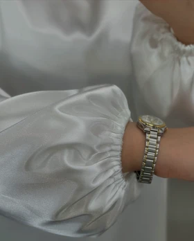 شومیز سرشانه گیپور