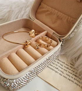 دستبند قلبی ژوپینگ