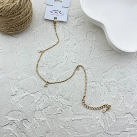 پابند زنانه نگین‌دار ژوپینگ، مدل ظریف و شیک البرنادو Xuping