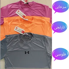 تیشرت ورزشی پشت ضربدری آندرآرمور زنانه