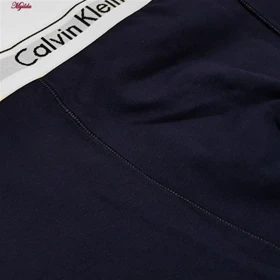 شورت مردانه CK مدل پادار سرمه ای کد 4669-8000