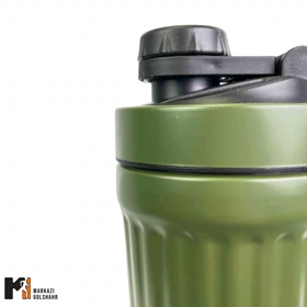 شیکر ورزشی استیل درب پیچی کد 1321-2