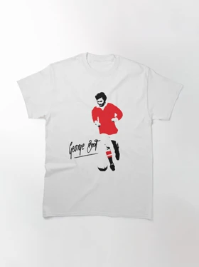 تیشرت ورزشی منچستریونایتد | تیشرت Manchester United F.C طرح George Best - Football Legend کد 144608