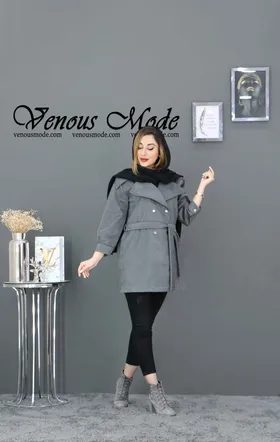 پالتو کتی سوئیت کمردار