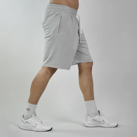 شلوارک ورزشی مردانه نایک جردن مدل Dri Fit-4296 طوسی روشن