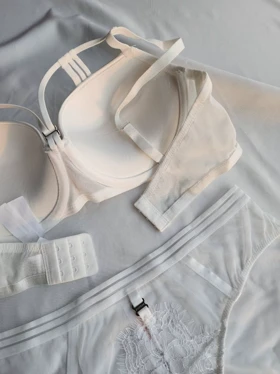 ست شورت و سوتین جکدار فنردار اروپایی کد: 5320