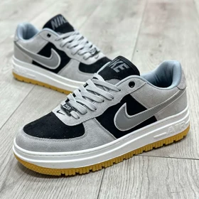 کفش کتانی اسپرت مردانه رنگ طوسی مدل نایک NIKE AIR FORCE
