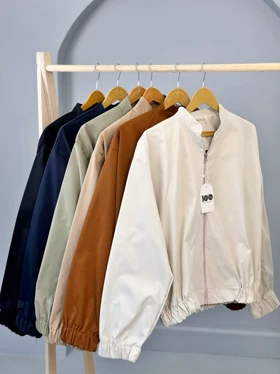 بامبر جکت کتان