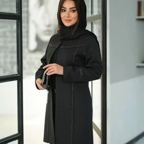 مانتو بلند زنانه عیدانه مدل فراز