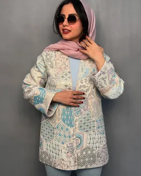 مانتو کتی ژاکارد