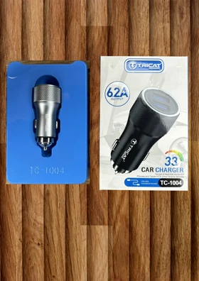 شارژر فندکی فست شارژ تریکتtc-1004