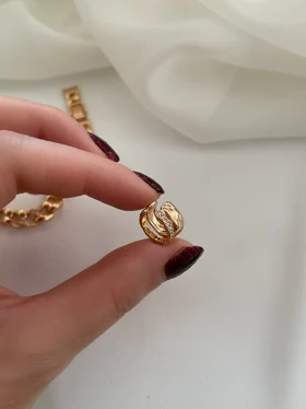 گوشواره،ایرکاف و دستبند ژوپینگ