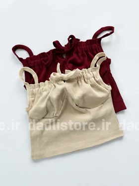 کراپ تاپ کبریتی یقه چاک گتر دار