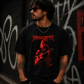 تیشرت طرح مگادث Megadeath کد 02
