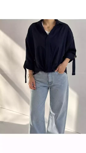 شومیز جلو گره‌ای زنانه 88453